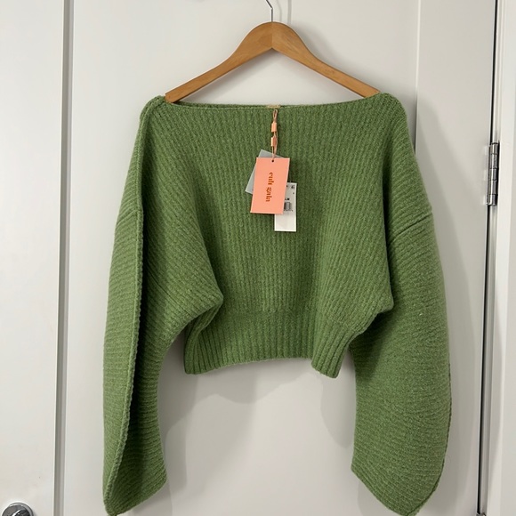 Cult Gaia Ella Rib-Knit Sweater - Picture 1 of 9